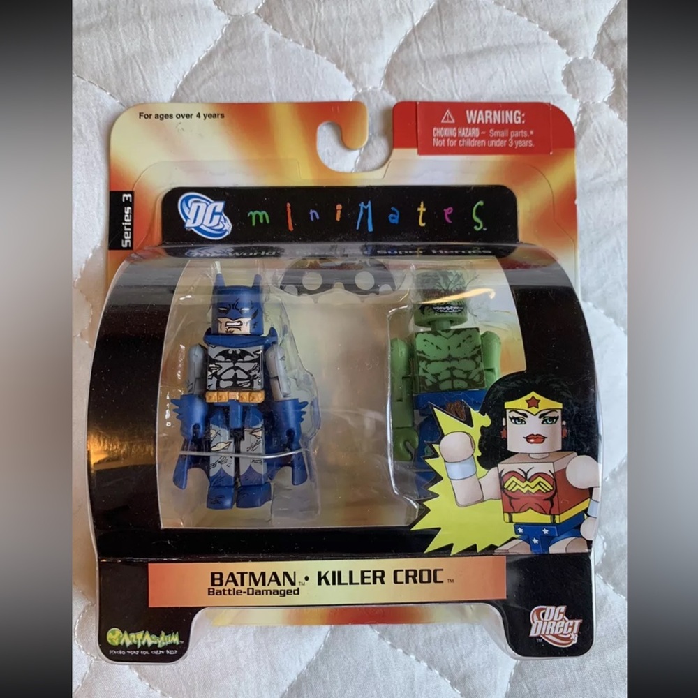 DC Direct - Minimates - Batman and Killer Croc -  ArtAsylum - New In Box - Mint